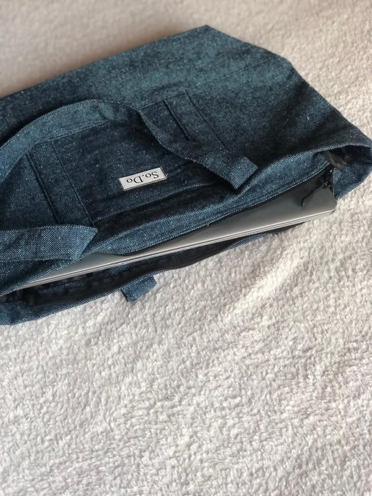 Denim Gift tote